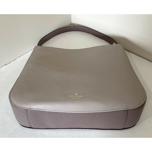 New Kate Spade Kailee Medium Double Compartment Shoulder bag Neutral multi - Picture 4 of 7